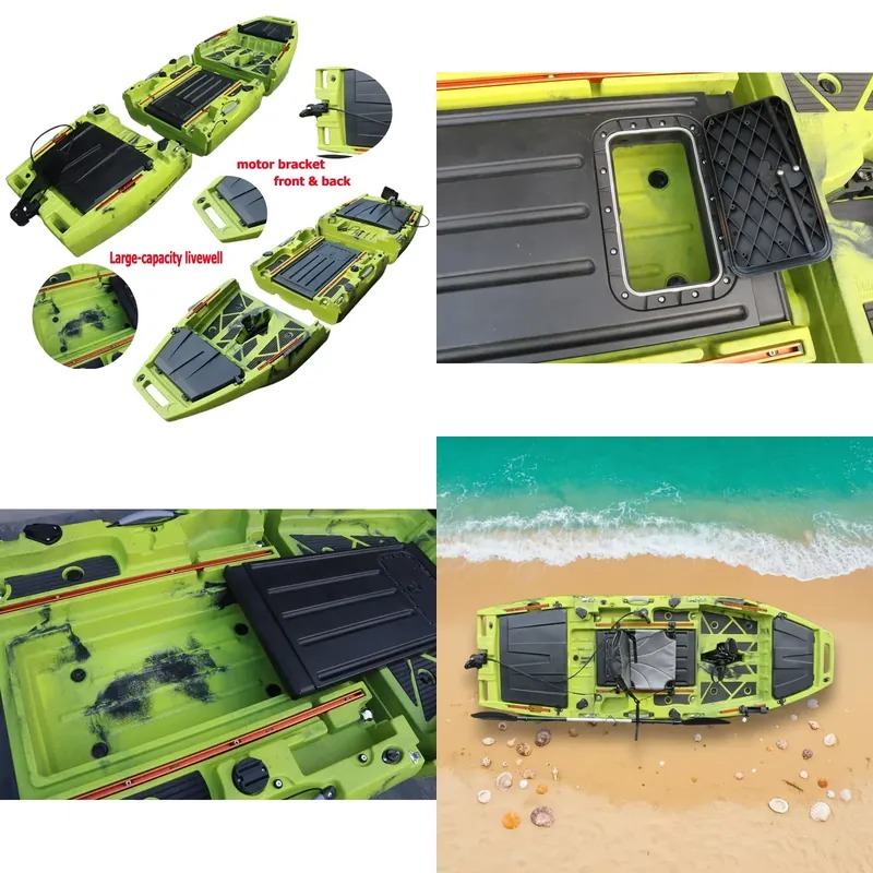 Fishing Kayak Seat - 10피트 핀 프로펠러 페달 드라이브 카약