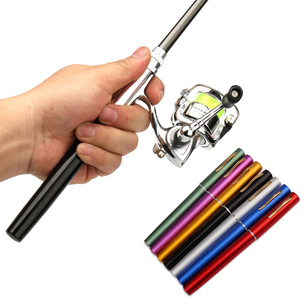 Penn Reel Fierce - 1M/1.4M 포켓 접이식 낚싯대 릴 콤보