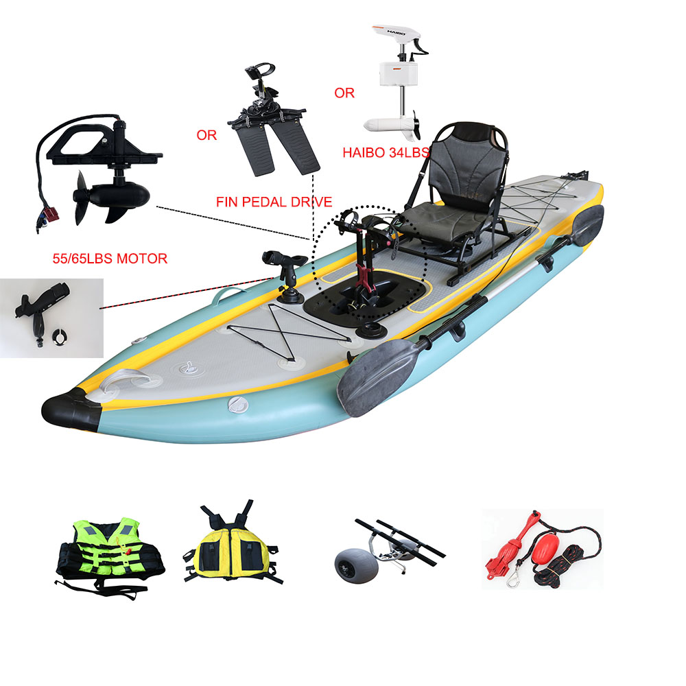 페달 추진 접이식 풍선형 PVC 싯온탑 낚시 카약 3. - Fishing Kayak Sit On Top 리뷰 및 가격