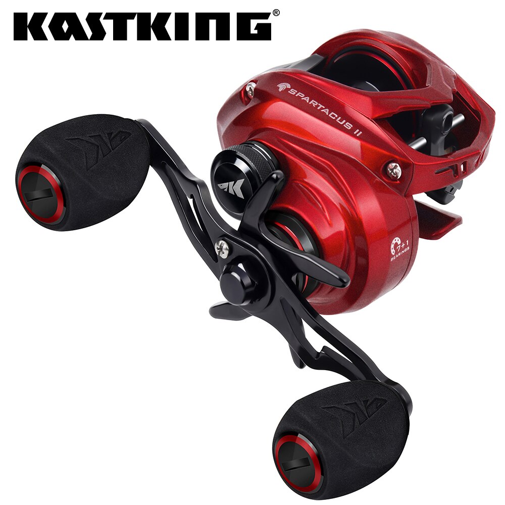 KastKing 스파르타쿠스 II 레드 컬러 베이트 캐 - Kastking Reel Zephyr 리뷰 및 가격