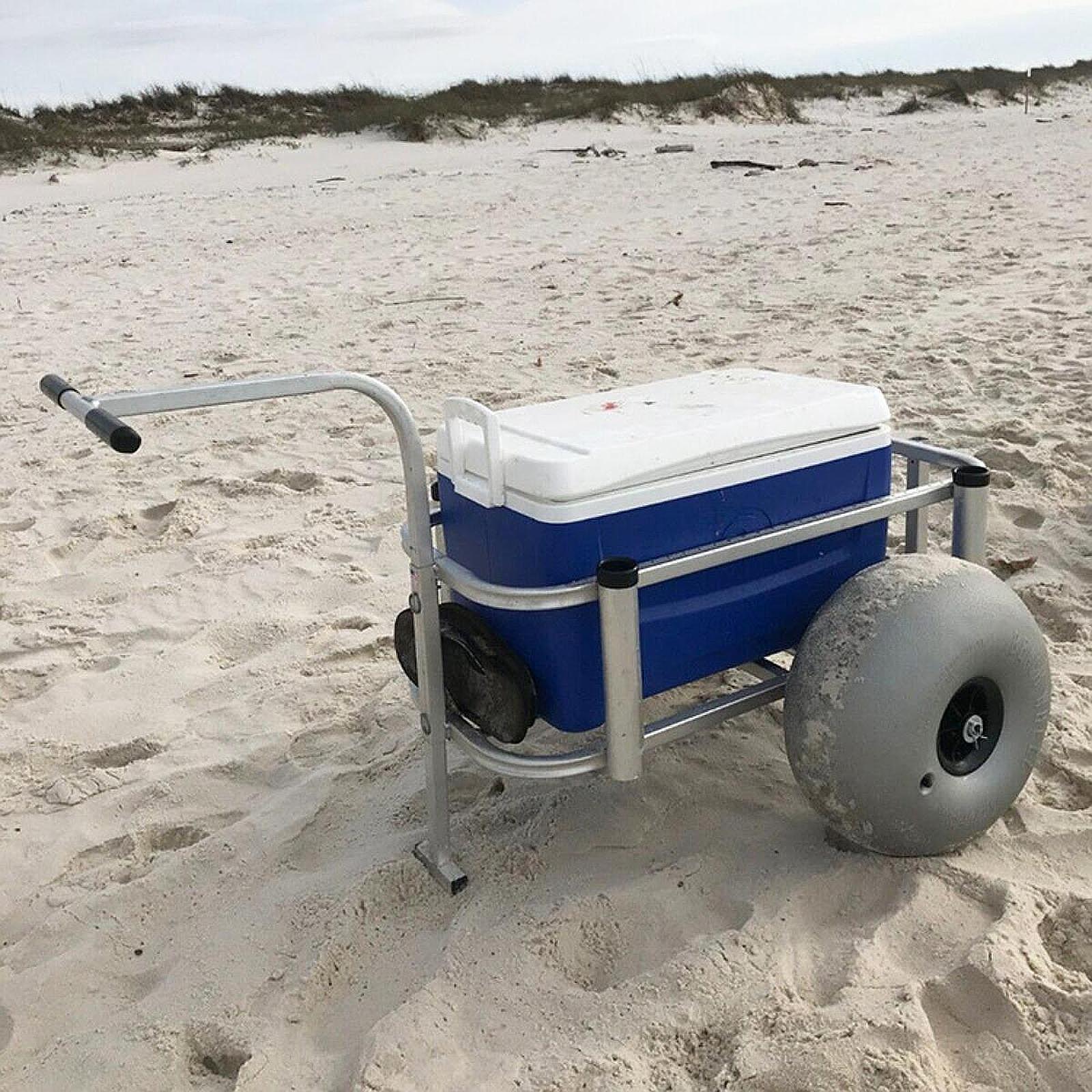 16인치 풍선 바퀴 교체용 헤비 듀티 타이어 (비치 웨 - Fishing Kayak Cart 리뷰 및 가격