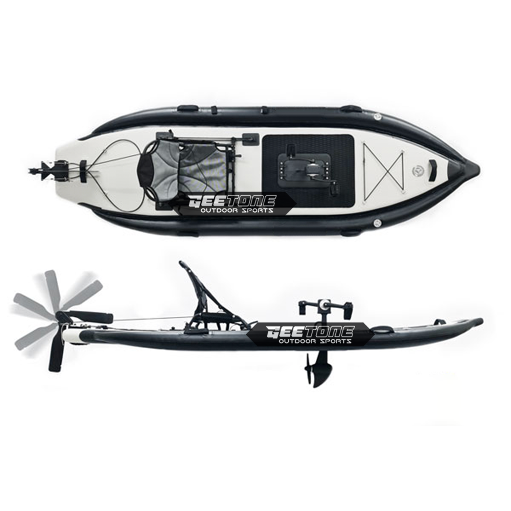지톤 오프-서프 카약 페스카 콘 페달 드라이브 프로펠러 - Fishing Kayak Inflatable 리뷰 및 가격
