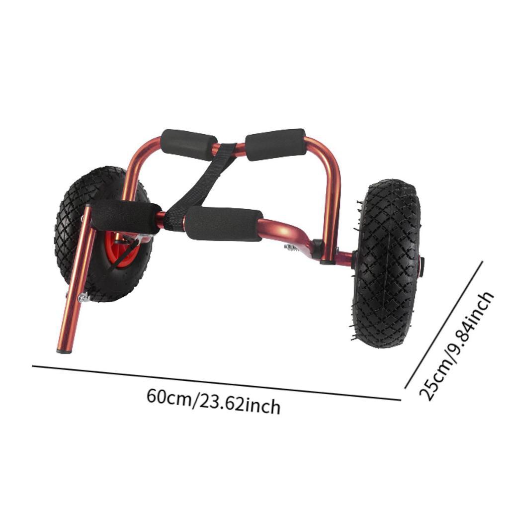 조절 가능한 카약 카트 접이식 알루미늄 트롤리 보트 액 - Fishing Kayak Cart 리뷰 및 가격