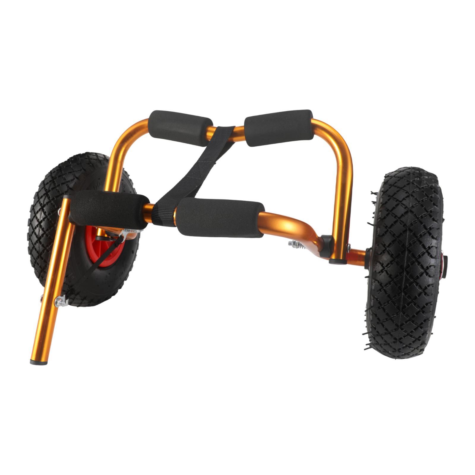카약 카트 접이식 솔리드 휠 헤비 듀티 알루미늄 합금  - Fishing Kayak Cart 리뷰 및 가격