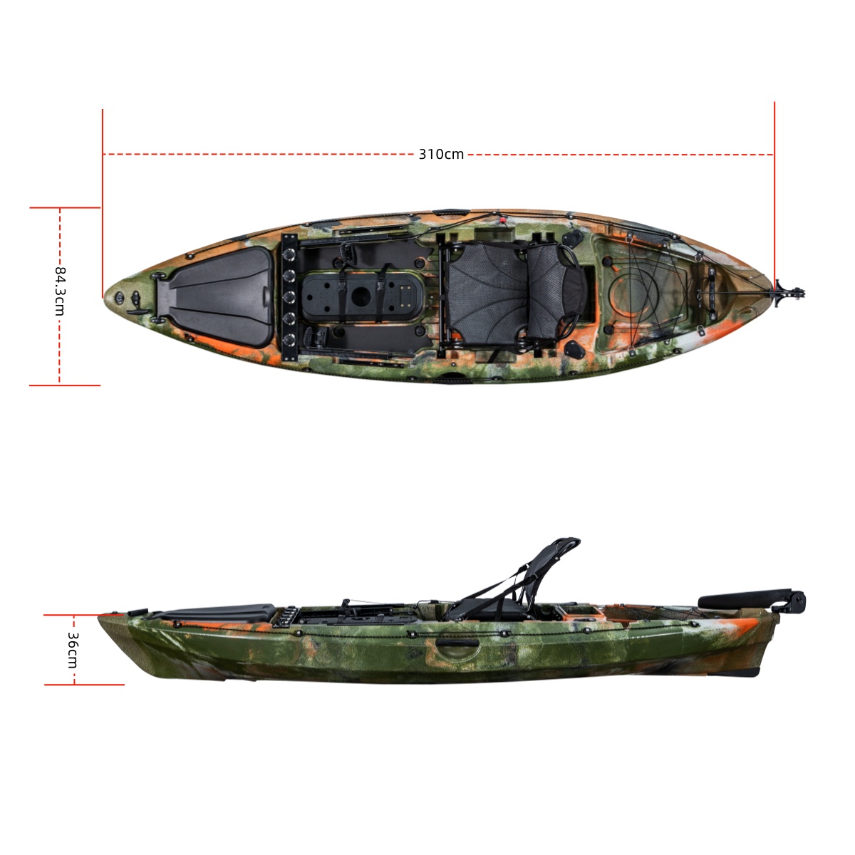 LSF 1등급 싱글 낚시 카약 플라스틱 보트 낚시용 1 - Fishing Kayak Seat 리뷰 및 가격
