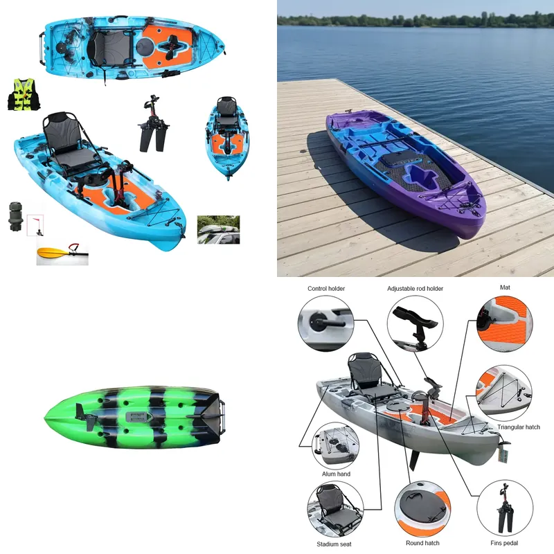 바이킹 오션 싱글 시트온탑 HDPE 플라스틱 선체 플랩 - Fishing Kayak Sit On Top 리뷰 및 가격