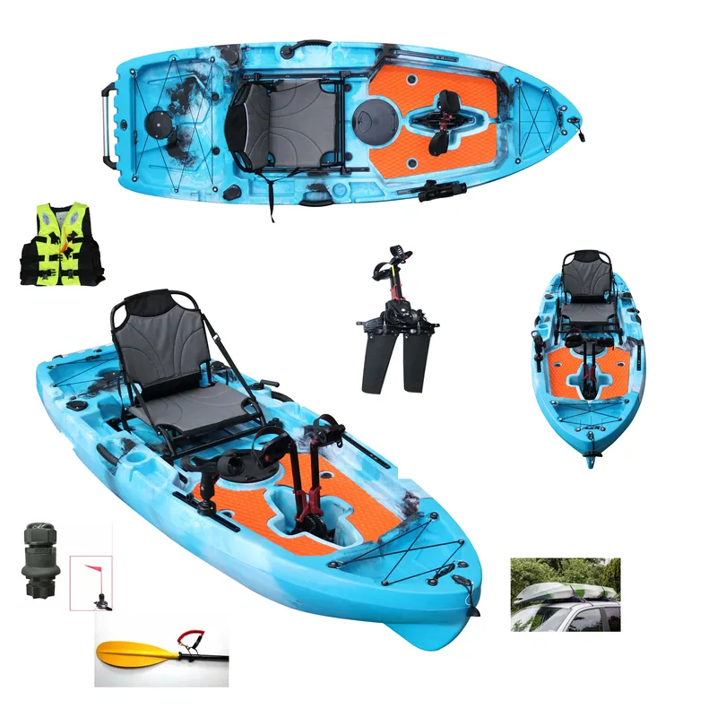 바이킹 오션 싱글 시트온탑 HDPE 플라스틱 선체 플랩 - Fishing Kayak Sit On Top 리뷰 및 가격